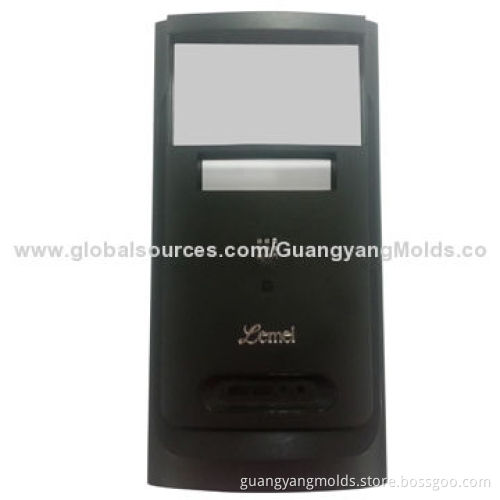 Computer Front Shell with Plastic Injection Mold, Good Quality and Short Delivery Time